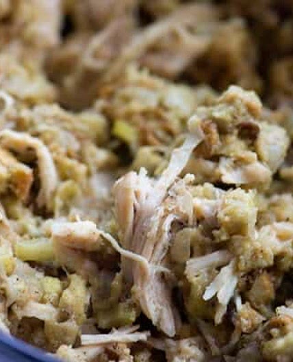 Crock Pot Chicken and Stuffing