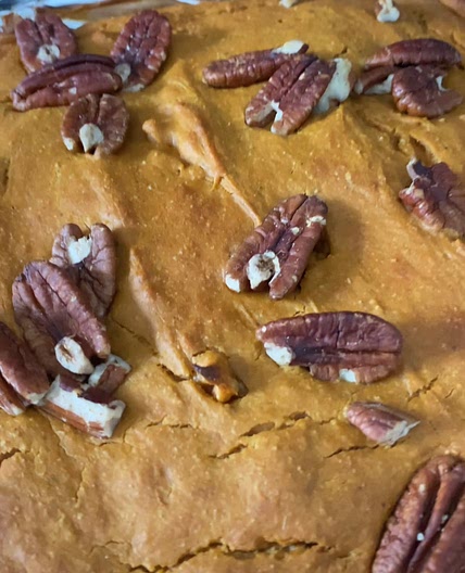 WIC Approved Sweet Potato Blondies