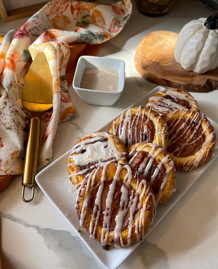 Pumpkin Danishes 