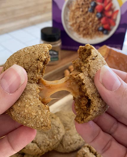 WIC Approved Caramel Nut Gingerbread