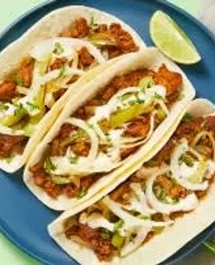 Citrus Tacos with Pickled Onion & Southwest Crema