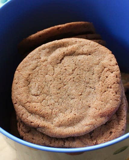 Chocolate, Hazelnut & Orange Wrinkly Biscuits