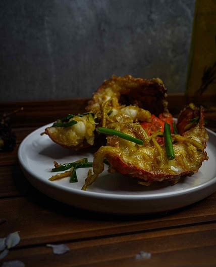 Cantonese Ginger Scallion Lobster