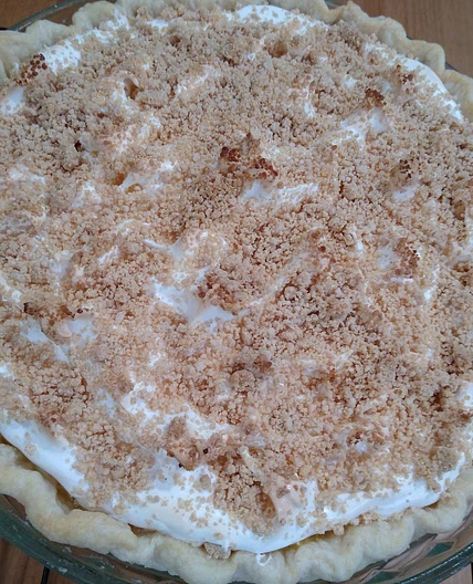 Peanut Streusel Pie