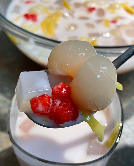 Chè Thái - Asian Fruit Cocktail (Thai inspired)