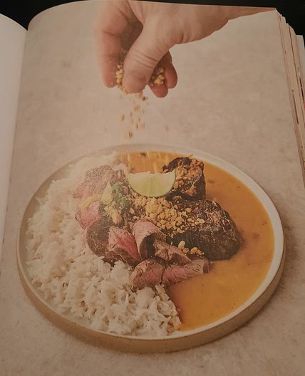 Curry rouge à l'aubergine