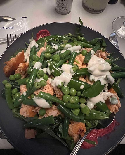  Salmon Salad 