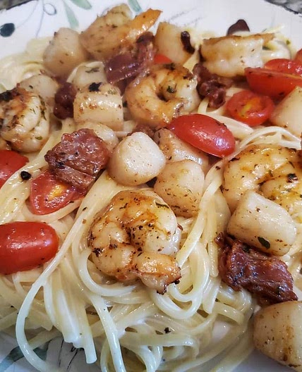 Lisa Thomas's Seafood Pasta