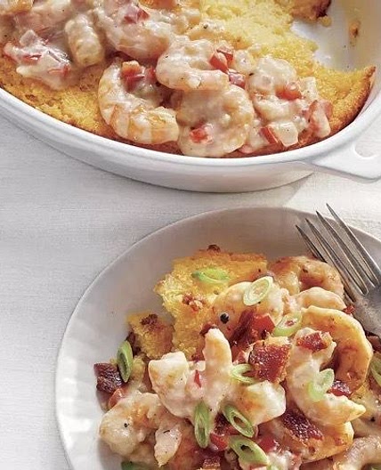 Shrimp and Grits Casserole