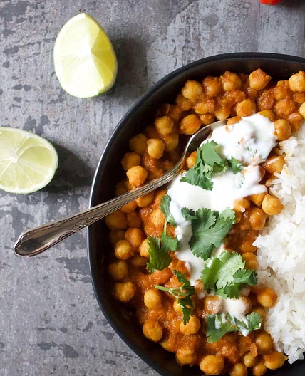 Traditional Slow Cooker Chana Masala