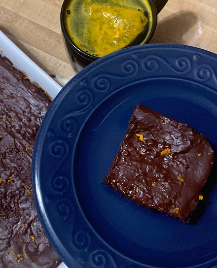 Chocolate Orange Brownies 
