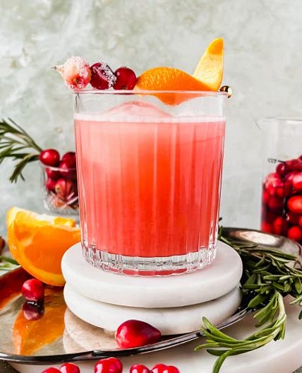 Cranberry Whiskey Sour