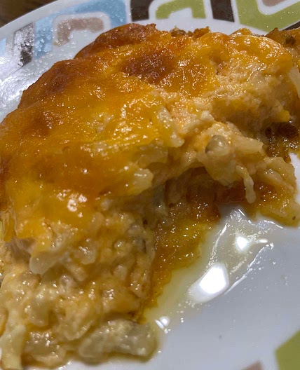 Sav’s cheesy hasbrowns