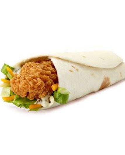 Crispy Chicken Ranch Wraps