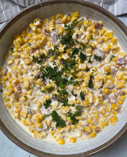 Smoky Creamed Corn