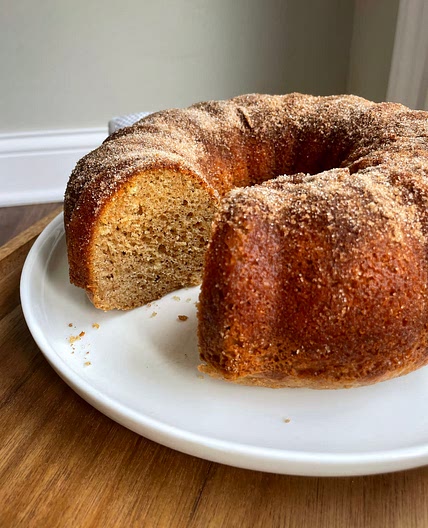 Churro bundt cake