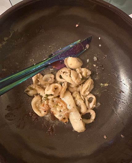 Squid in its ink