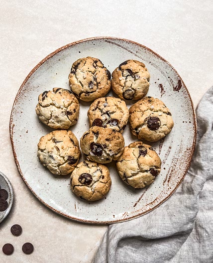 Cassava Flour Chocolate Chip Cookies