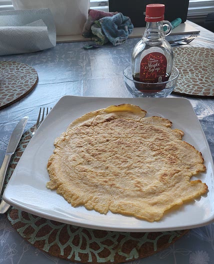 Appetizing Homemade Pancakes