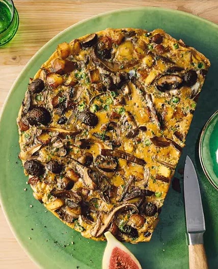Pilz-Kartoffel-Tortilla