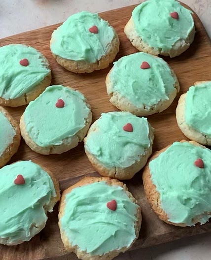 Grinch cookies 💚