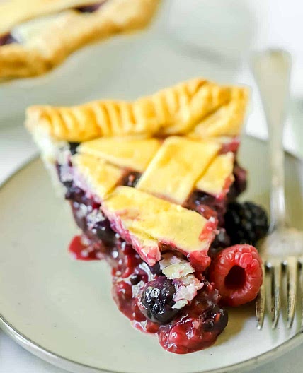 Triple Berry Pie Recipe