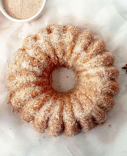 Apple Cider Donut Cake
