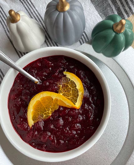 Cranberry sauce 