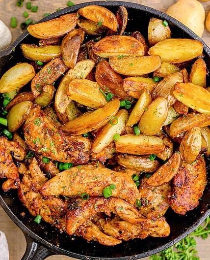 Chicken and potatoe