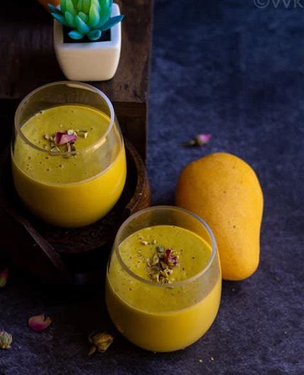 Mango Lassi - Mango Yogurt Drink