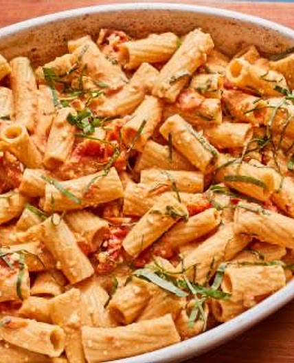 Copycat Vegan Tiktok Feta Pasta