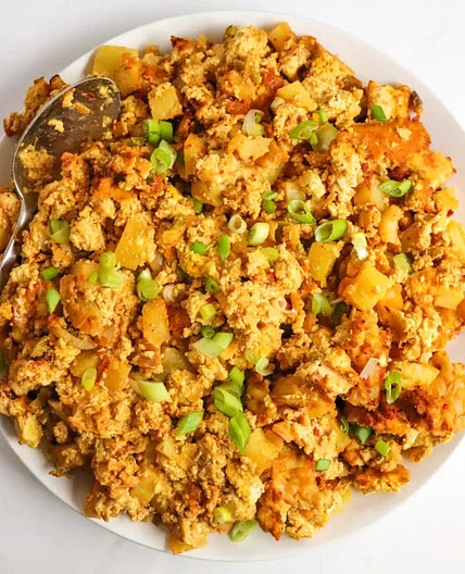 Vegan Loaded Breakfast Casserole