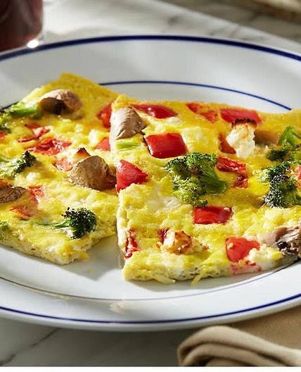 Sheet Pan Cheese Frittata 