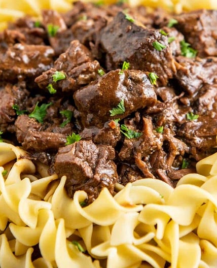 Crockpot Beef Tips
