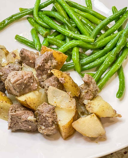 Steak and potato bites 