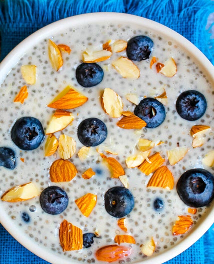 Blueberry Chia Pudding