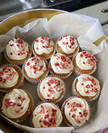 Jam & Buttercream Cupcakes