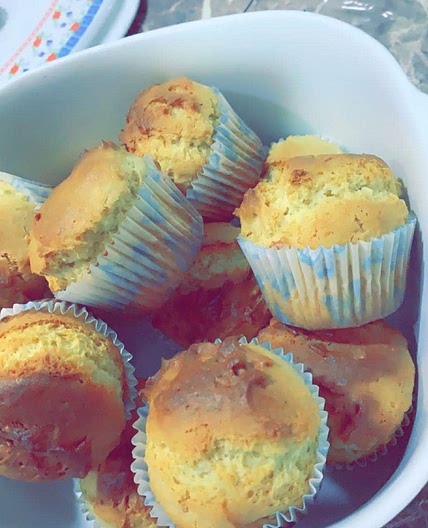 Cardamom muffin