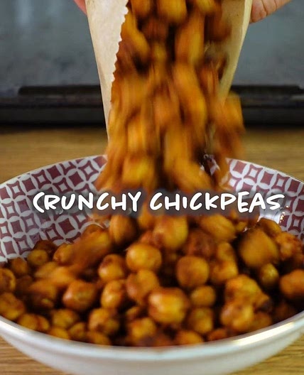 CRUNCHY CHICKPEAS🍿