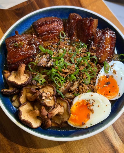 Braised Pork & Mushroom Ramen