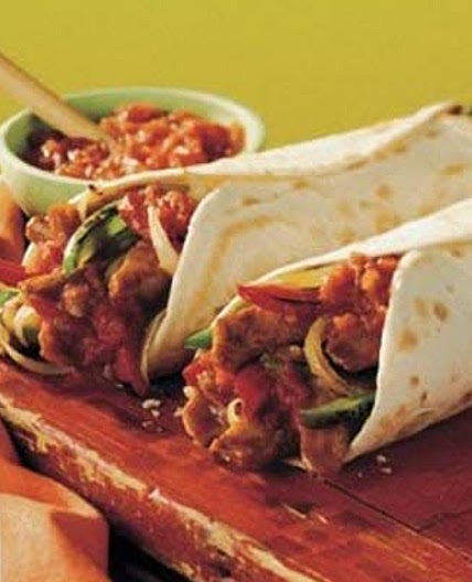 Chicken tomato wrap