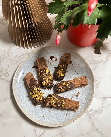 Gingerbread Biscotti