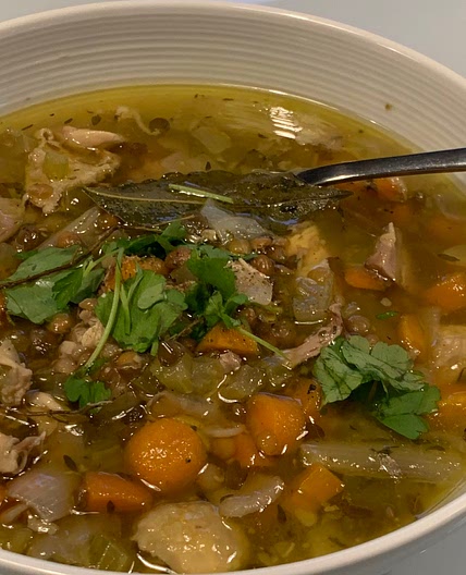 Slow Cooker: Chicken & Lentil Soup