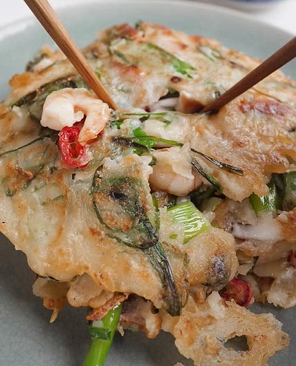 Easy Seafood Pancakes