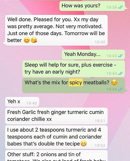 Spicy meatballs 