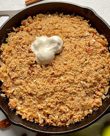 Vegan Pear Crumble