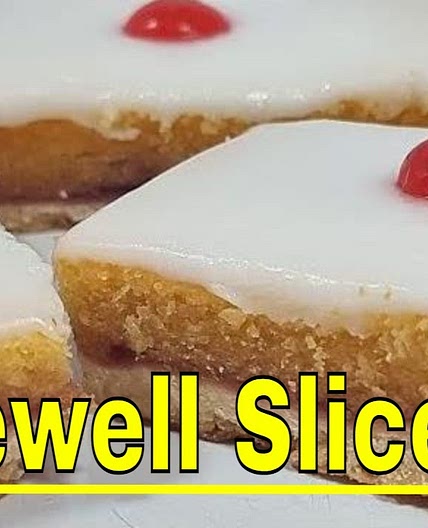 Best way to make a Raspberry Jam Bakewell Slice at Home | Recipe