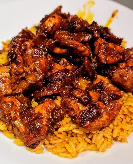 Malaysian-ish Chicken & Rice