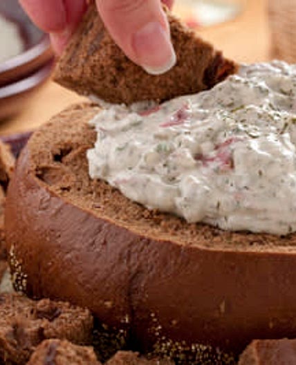 Rye/Pumpernickel Bread Bowl Dip