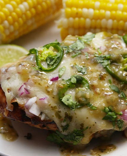 Grilled Salsa Verde Chicken
